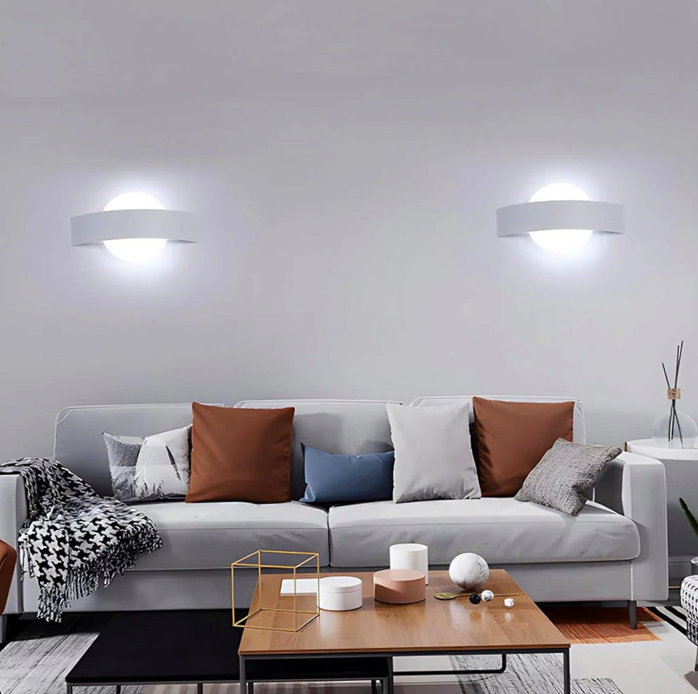 Applique LED 8W doppia emissione – 3 colorazioni di luce CCT - ambraled