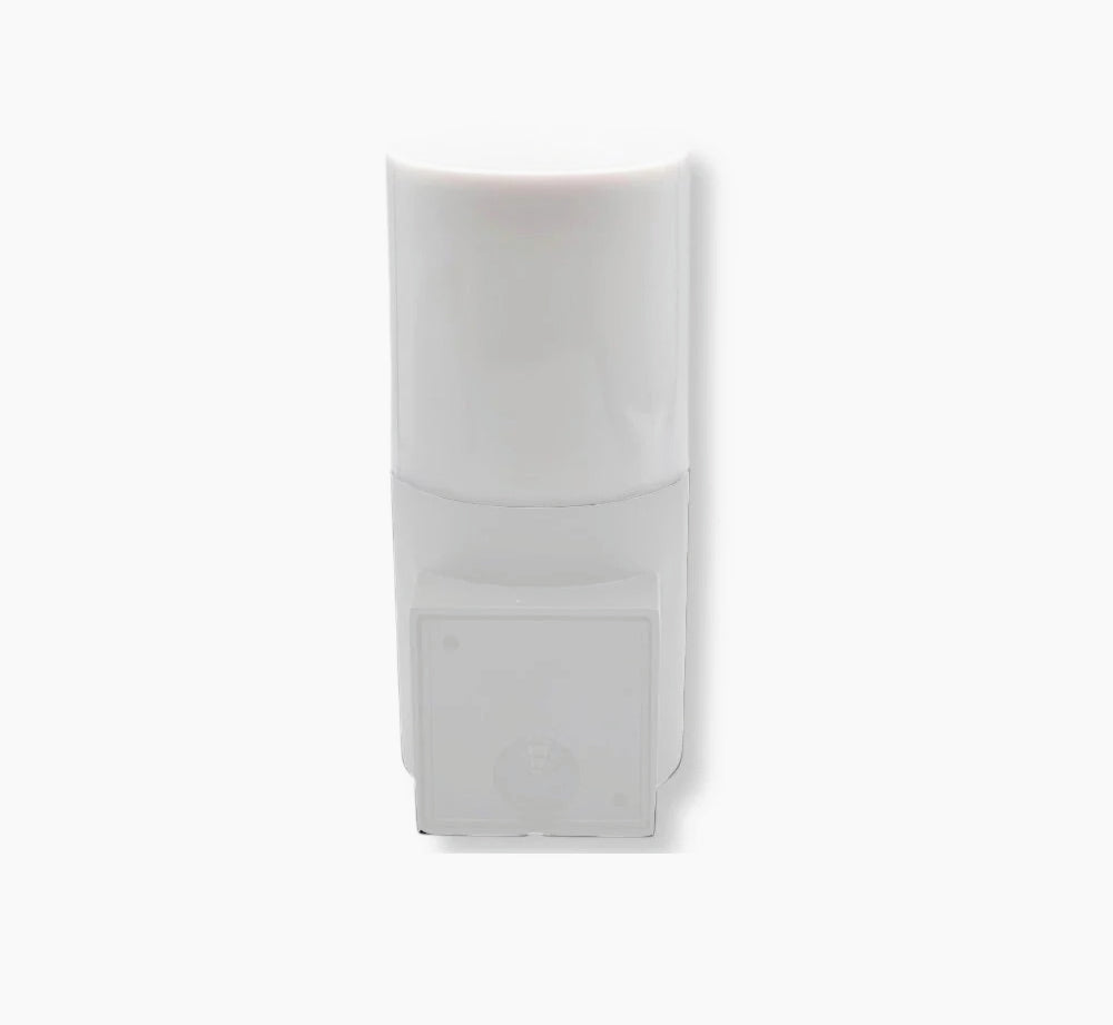 Applique da esterno in bianco e grigio – Lampada da muro attacco E27 IP54 - ambraled