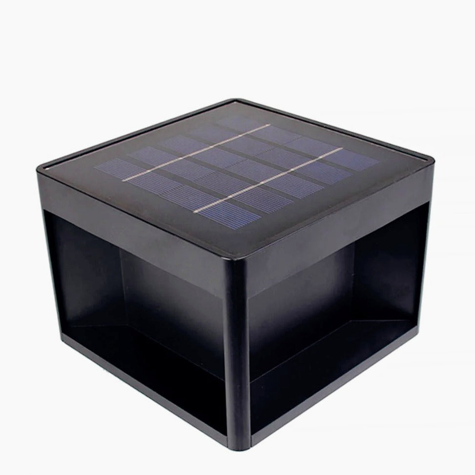 Faretto solare LED 10W – cubo parete CCT IP65 - ambraled
