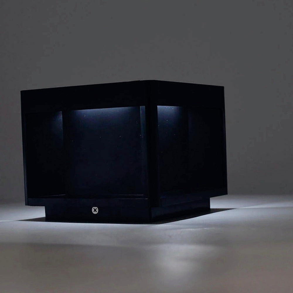 Faretto solare LED 10W – cubo parete CCT IP65 - ambraled