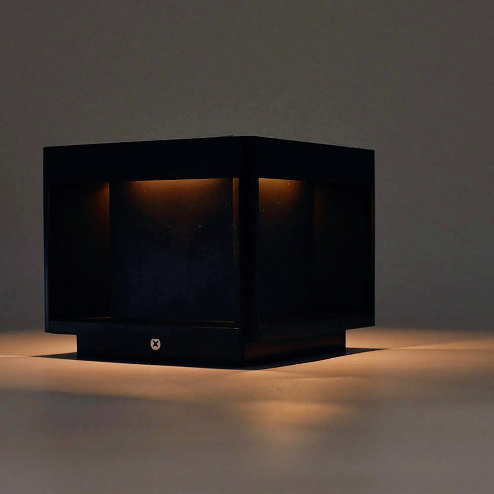 Faretto solare LED 10W – cubo parete CCT IP65 - ambraled