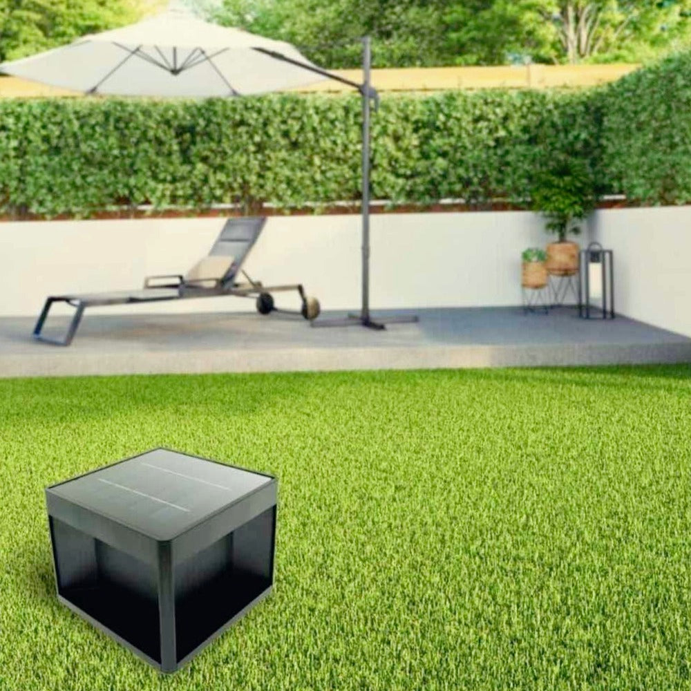 Faretto solare LED 10W – cubo parete CCT IP65 - ambraled