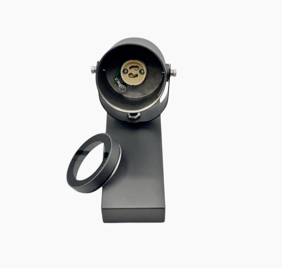 Applique orientabile da parete con attacco GU10 – Lampada da muro IP44 - ambraled