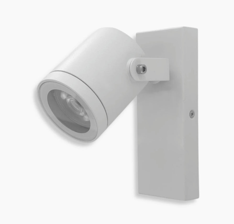 Applique orientabile da parete con attacco GU10 – Lampada da muro IP44 - ambraled