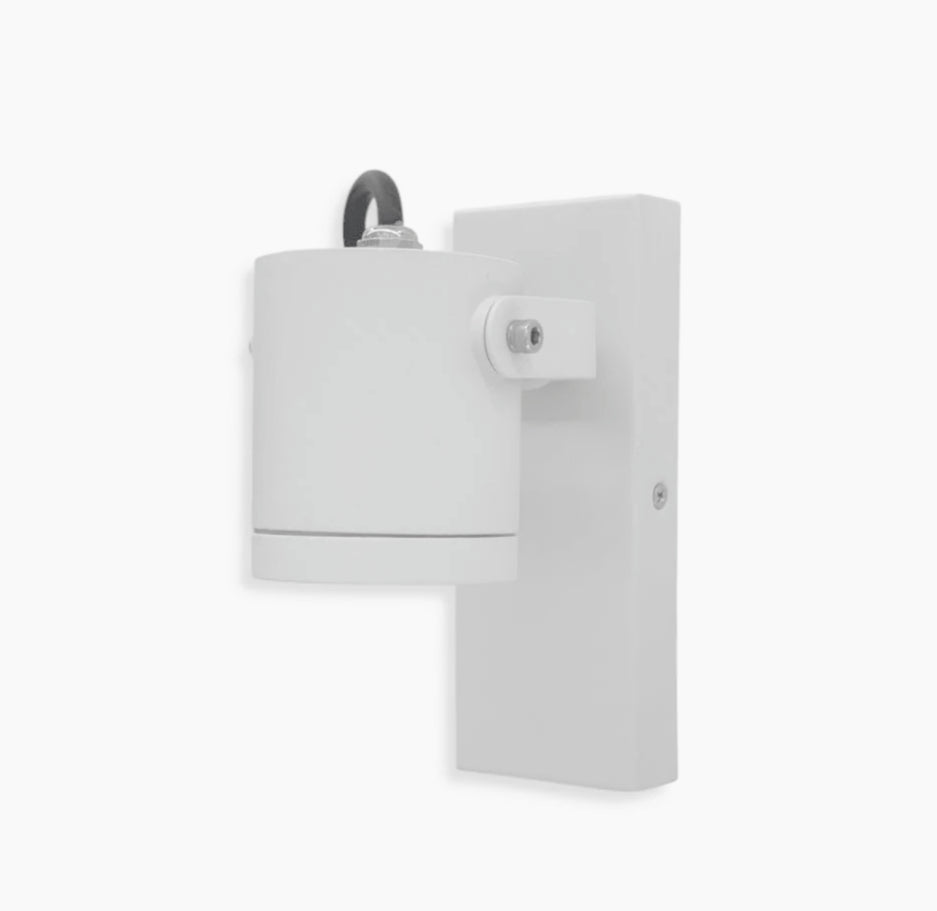 Applique orientabile da parete con attacco GU10 – Lampada da muro IP44 - ambraled