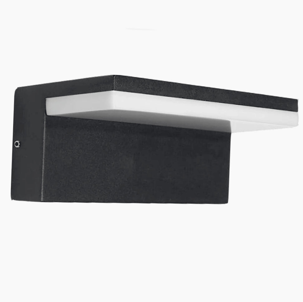 Applique led per esterno 10 watt per facciata balcone terrazzo IP54 - ambraled
