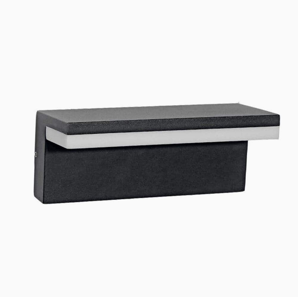 Applique led per esterno 10 watt per facciata balcone terrazzo IP54 - ambraled