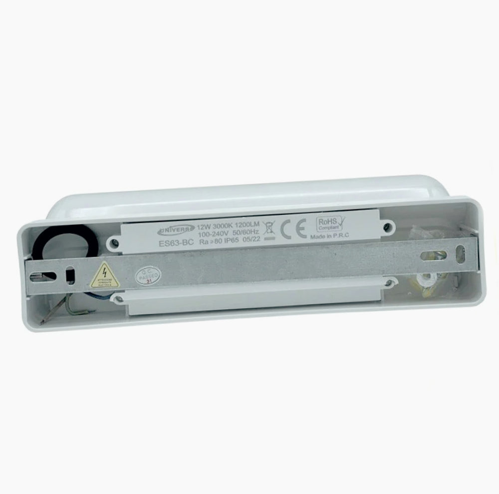 Applique led per esterno 12 watt bianca luce 65000k 3000k 4000k IP65 - ambraled