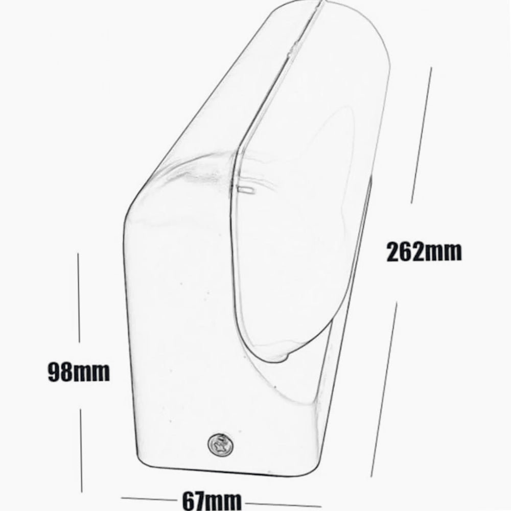 Applique led per esterno 12 watt bianca luce 65000k 3000k 4000k IP65 - ambraled