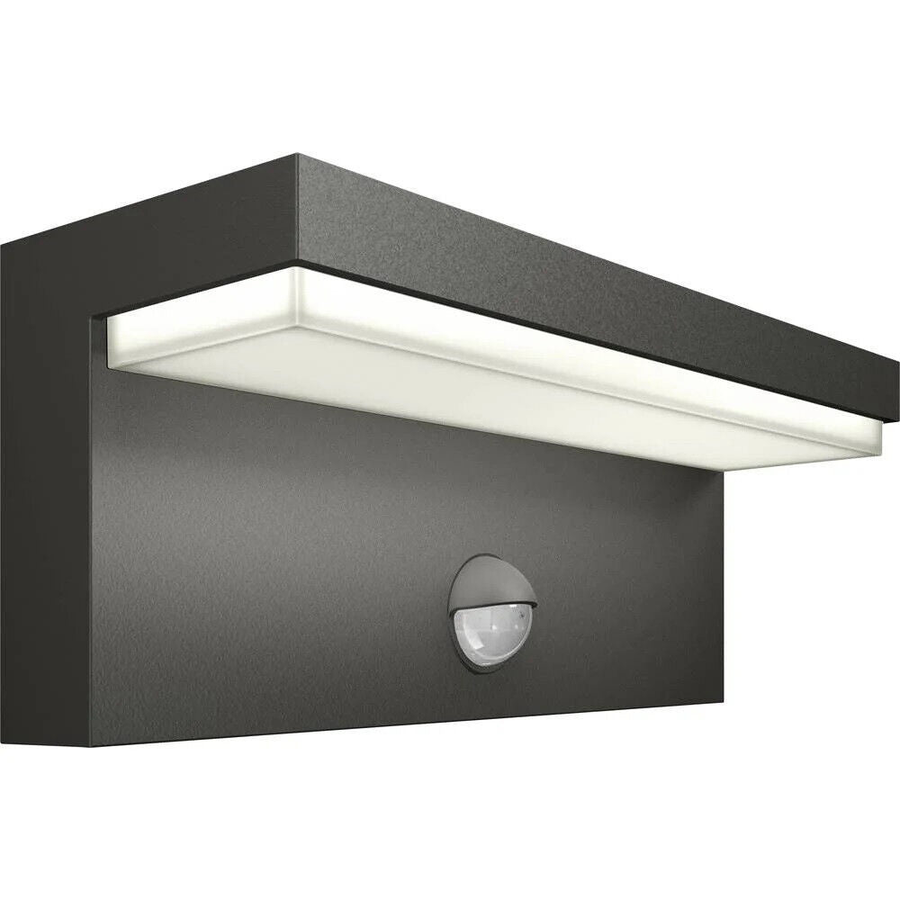 Lampada esterna 10W con sensore movimento PIR – Luce bianca 6500K, impermeabile IP54 - ambraled
