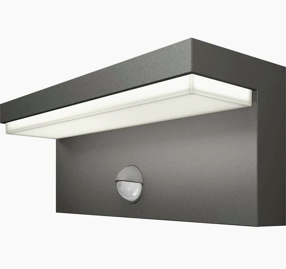 Lampada esterna 10W con sensore movimento PIR – Luce bianca 6500K, impermeabile IP54 - ambraled