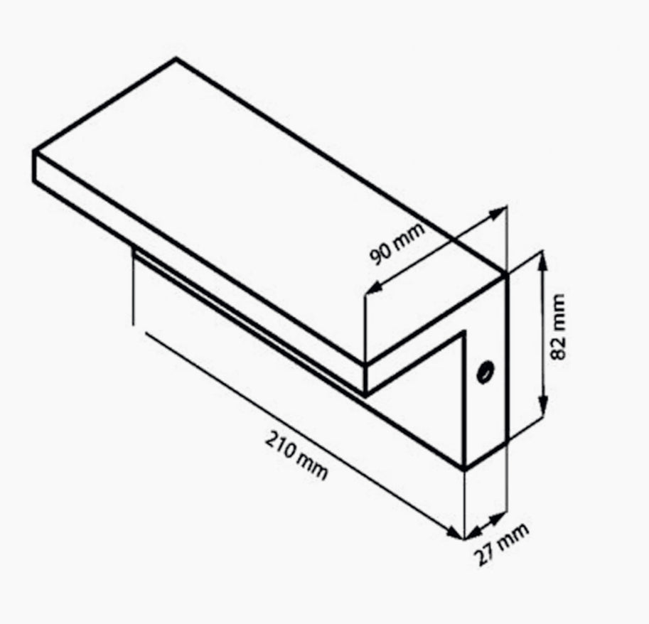 Lampada esterna 10W con sensore movimento PIR – Luce bianca 6500K, impermeabile IP54 - ambraled