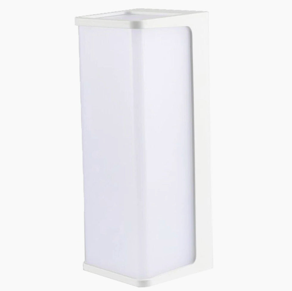 Luce esterna LED bianca 10W IP65 – Applique per facciate, balconi e pareti esterne - ambraled