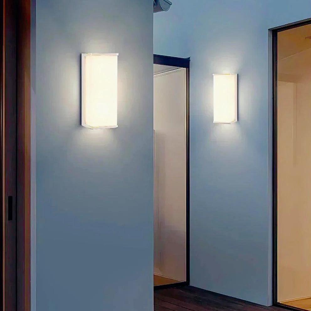 Luce esterna LED bianca 10W IP65 – Applique per facciate, balconi e pareti esterne - ambraled