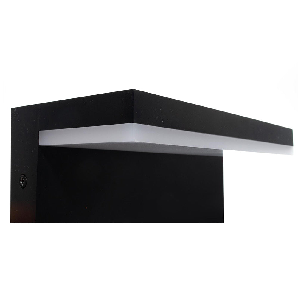 Applique LED a parete 10W – Tecnologia CCT con commutatore (switch), protezione IP54 - ambraled