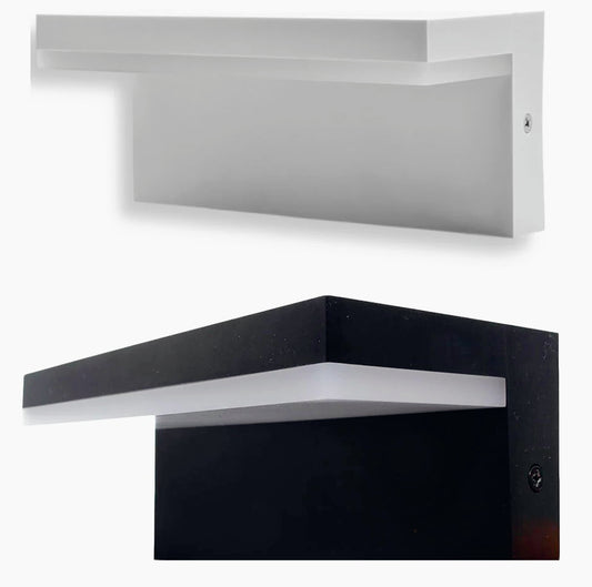 Applique LED a parete 10W – Tecnologia CCT con commutatore (switch), protezione IP54 - ambraled