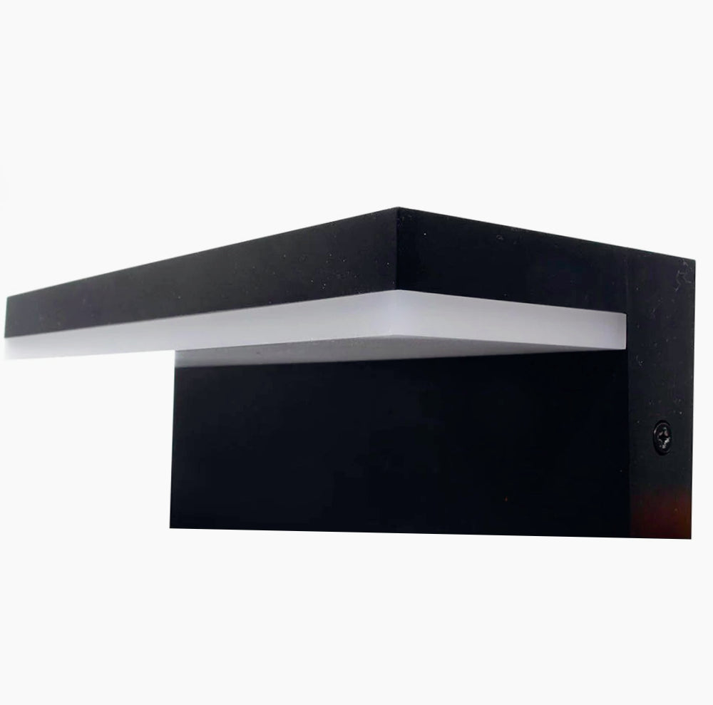 Applique LED a parete 10W – Tecnologia CCT con commutatore (switch), protezione IP54 - ambraled