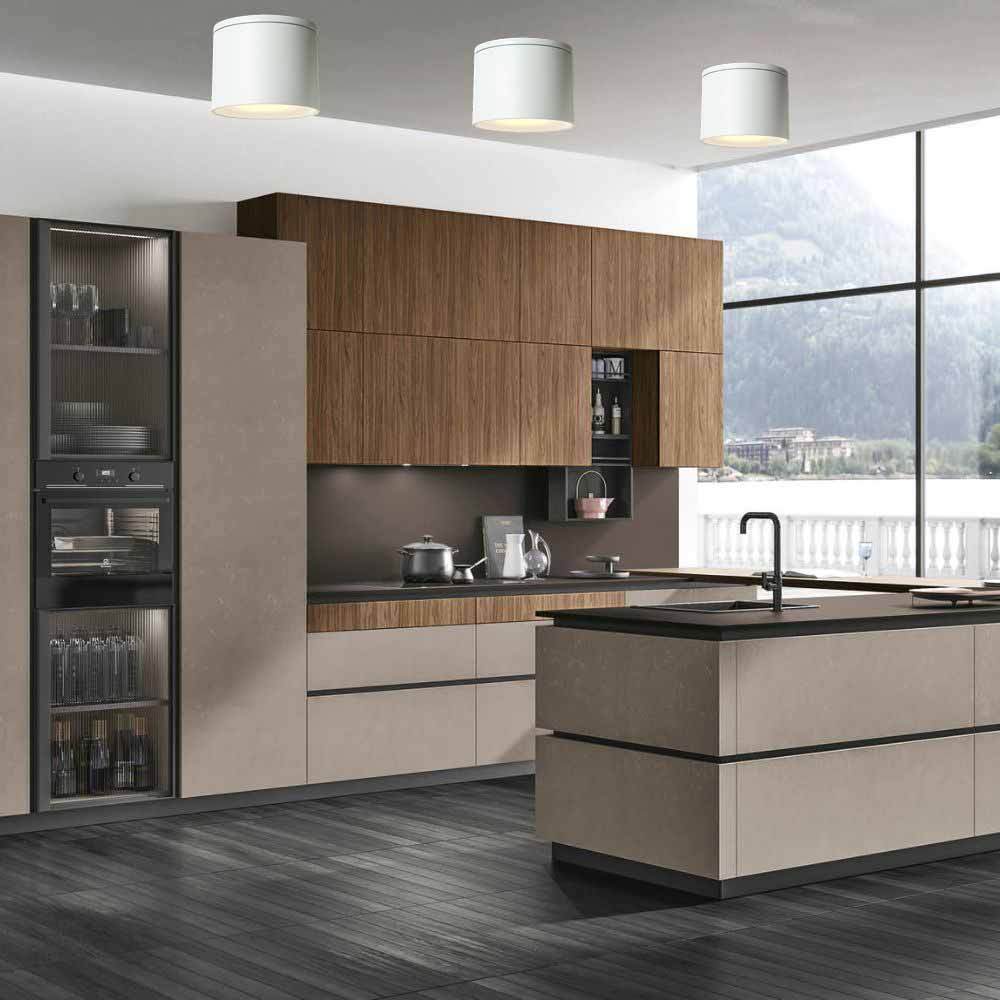 Applique soffitto a cilindro esterno – Supporto GU10, per balcone o terrazzo, protezione IP54 - ambraled