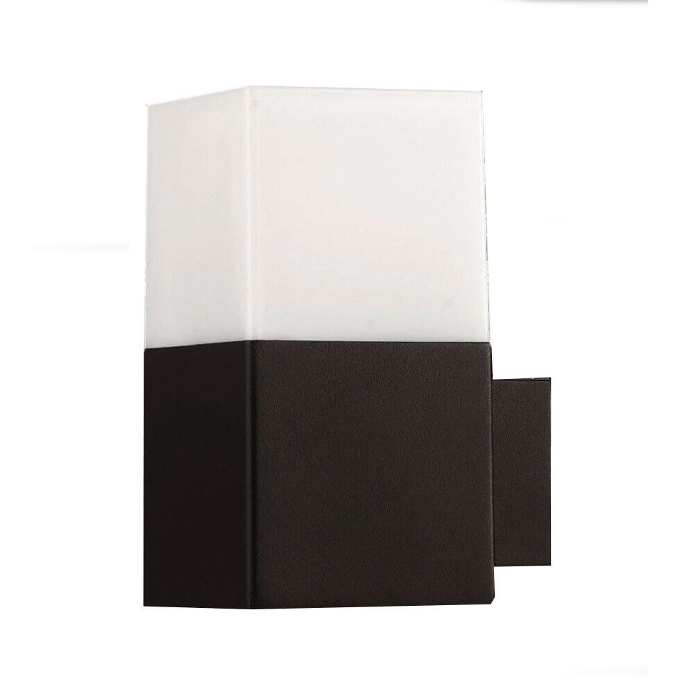 Lampada esterna in alluminio E27 – Impermeabile IP44, per facciate e balconi - ambraled
