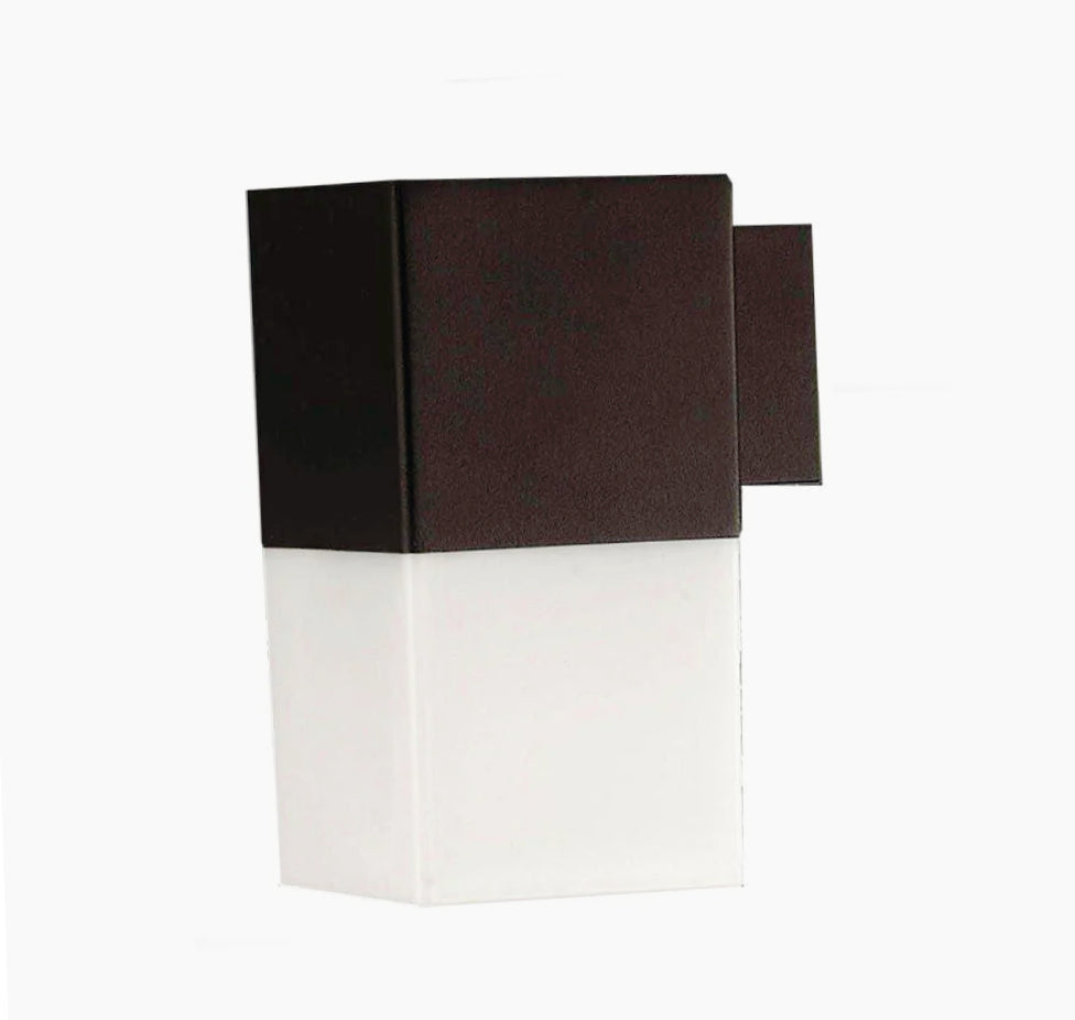 Lampada esterna in alluminio E27 – Impermeabile IP44, per facciate e balconi - ambraled