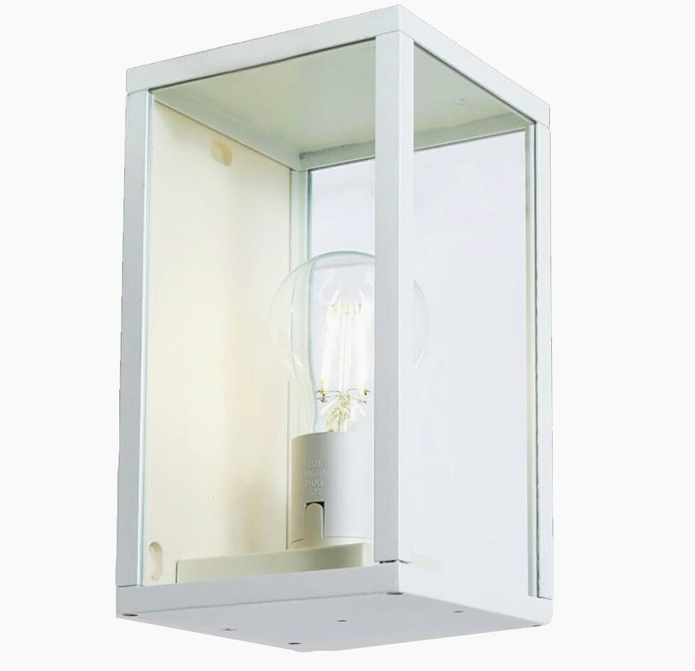 Lampada esterna rustica E27 – Ideale per illuminazione di facciate, terrazzi e giardini - ambraled