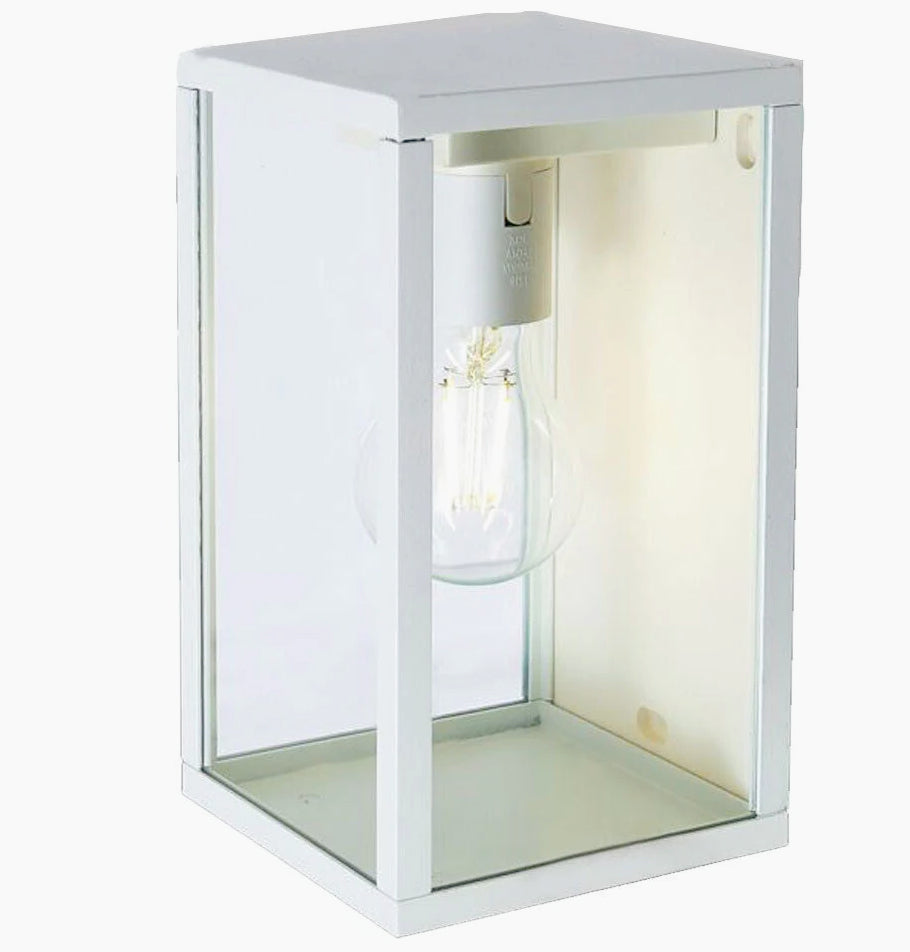 Lampada esterna rustica E27 – Ideale per illuminazione di facciate, terrazzi e giardini - ambraled