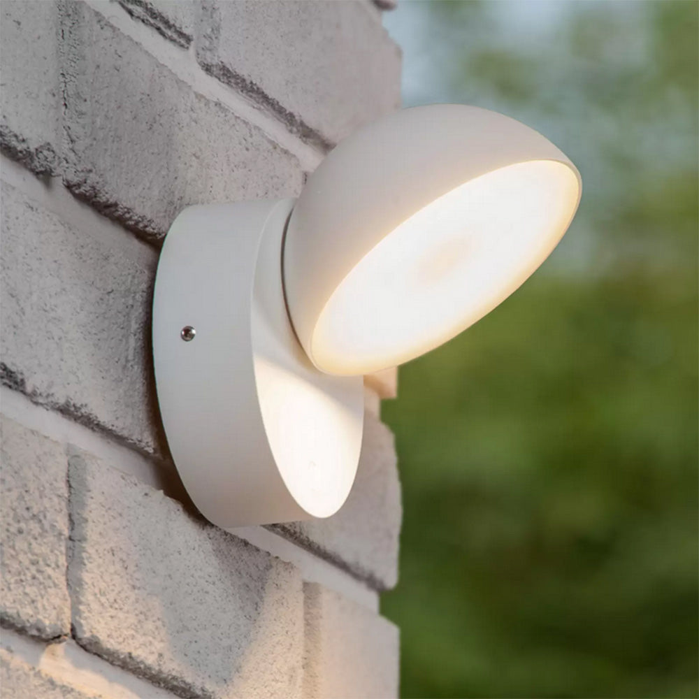 Applique a LED per esterni 12W – Tecnologia CCT, luce regolabile bianca calda/fredda, colore bianco o grigio - ambraled