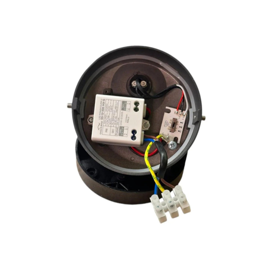 Applique a LED per esterni 12W – Tecnologia CCT, luce regolabile bianca calda/fredda, colore bianco o grigio - ambraled