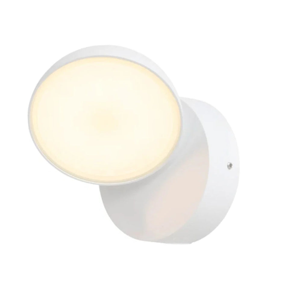 Applique a LED per esterni 12W – Tecnologia CCT, luce regolabile bianca calda/fredda, colore bianco o grigio - ambraled