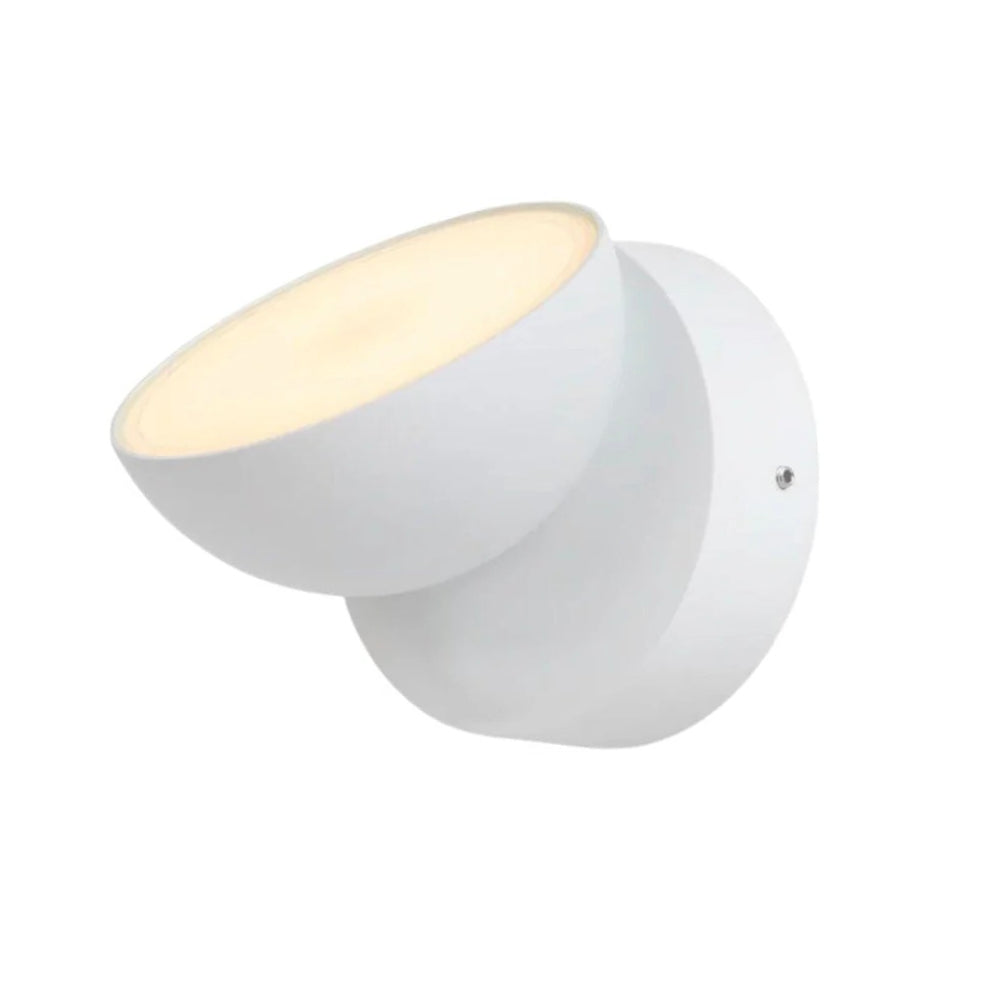 Applique a LED per esterni 12W – Tecnologia CCT, luce regolabile bianca calda/fredda, colore bianco o grigio - ambraled