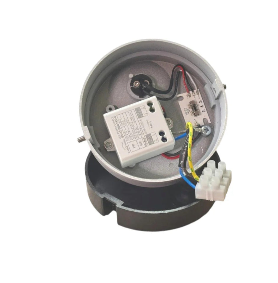 Applique a LED per esterni 12W – Tecnologia CCT, luce regolabile bianca calda/fredda, colore bianco o grigio - ambraled