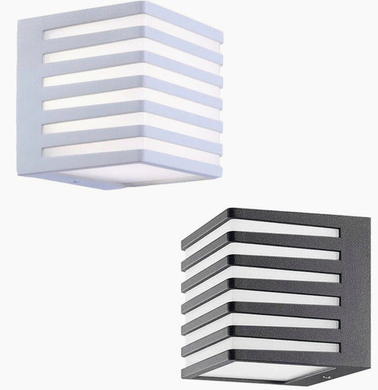 Applique cubo in LED per esterni – 10W tecnologia CCT IP54 - ambraled