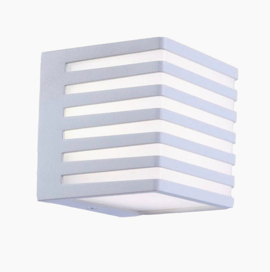 Applique cubo in LED per esterni – 10W tecnologia CCT IP54 - ambraled