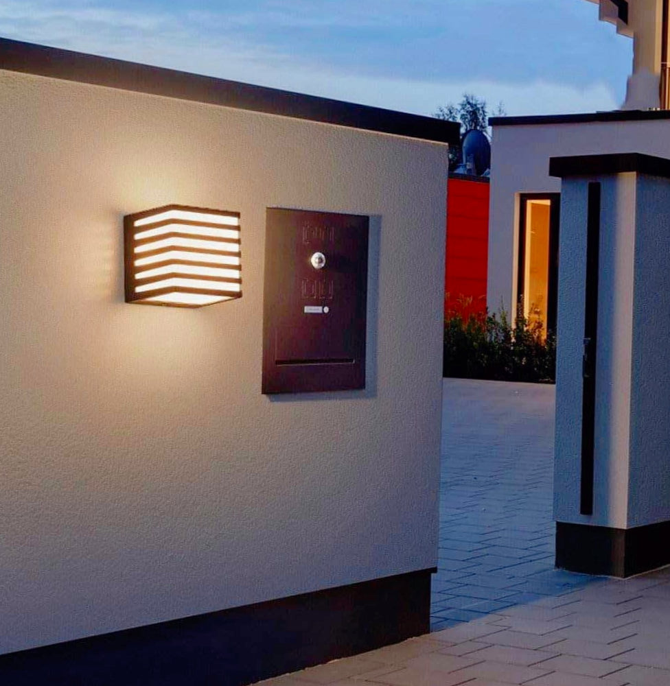 Applique cubo in LED per esterni – 10W tecnologia CCT IP54 - ambraled