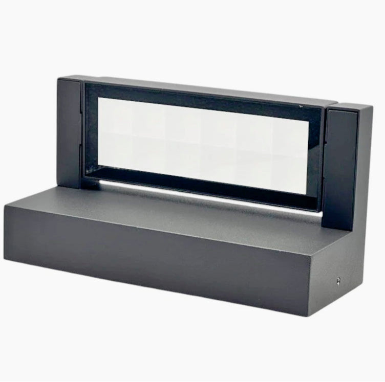 Applique da parete per esterni 21W – Tecnologia CCT 3 colori, inclinabile, protezione IP65 - ambraled