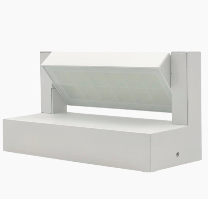 Applique da parete per esterni 21W – Tecnologia CCT 3 colori, inclinabile, protezione IP65 - ambraled