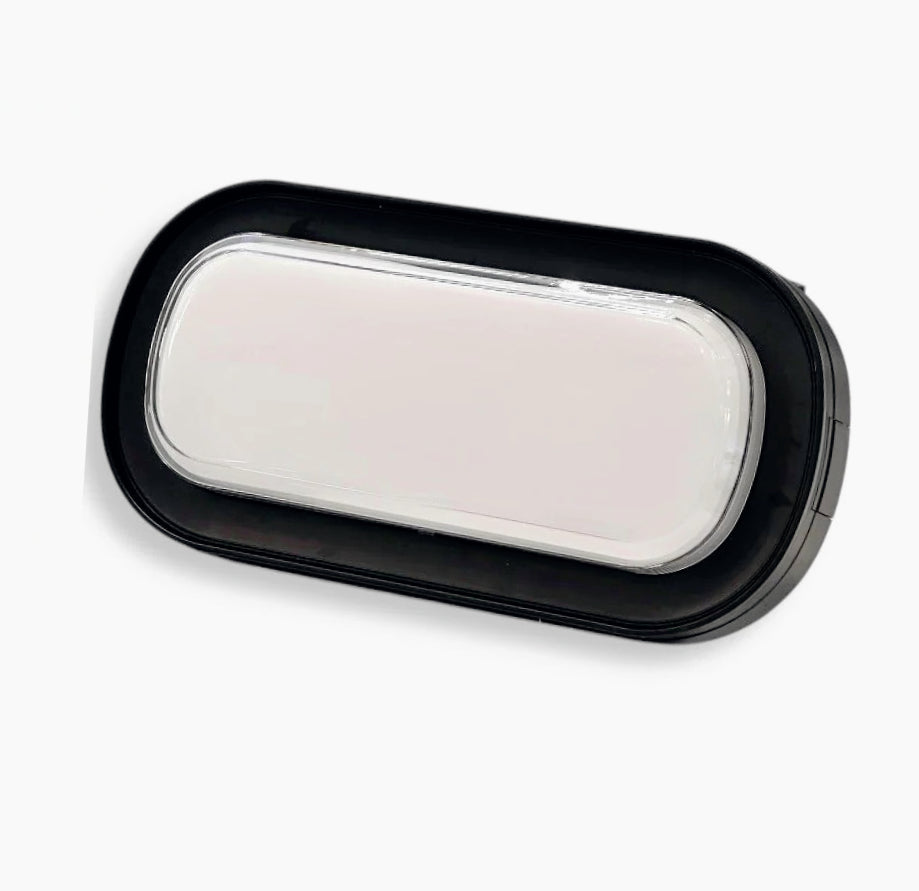 Applique parete ovale a led 23W plafoniera a soffitto IP54 CCT switch - ambraled