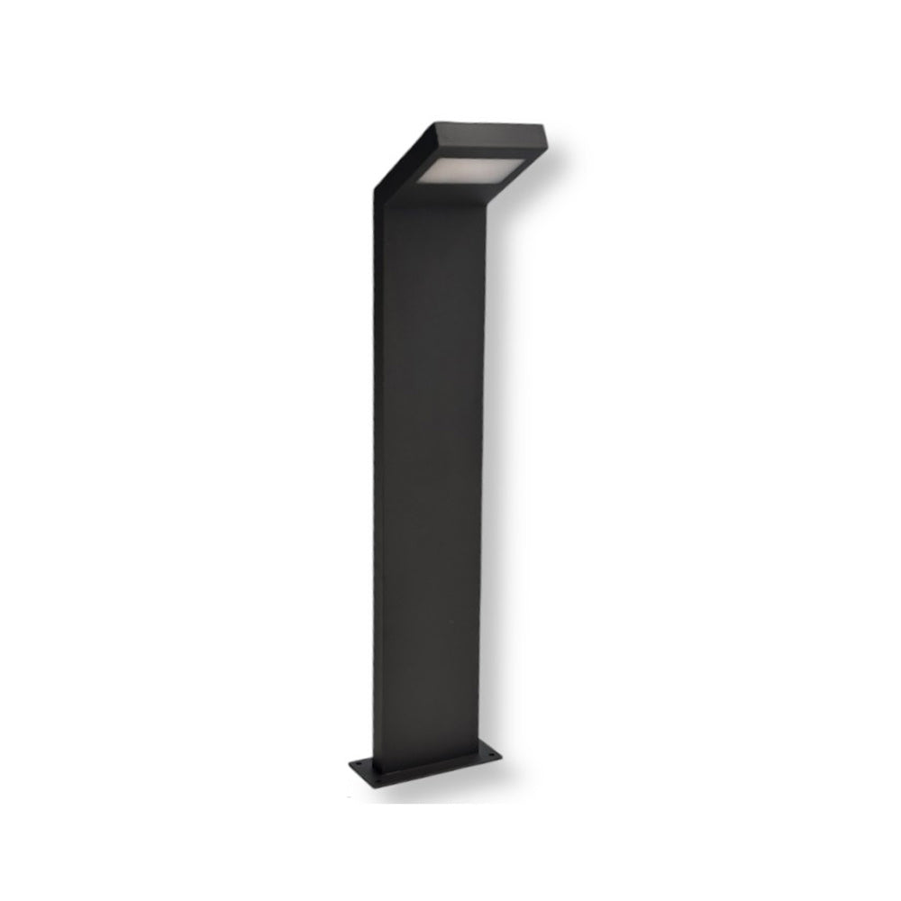 Lampione giardino/parete nero – LED 10W 4000K IP54 - ambraled