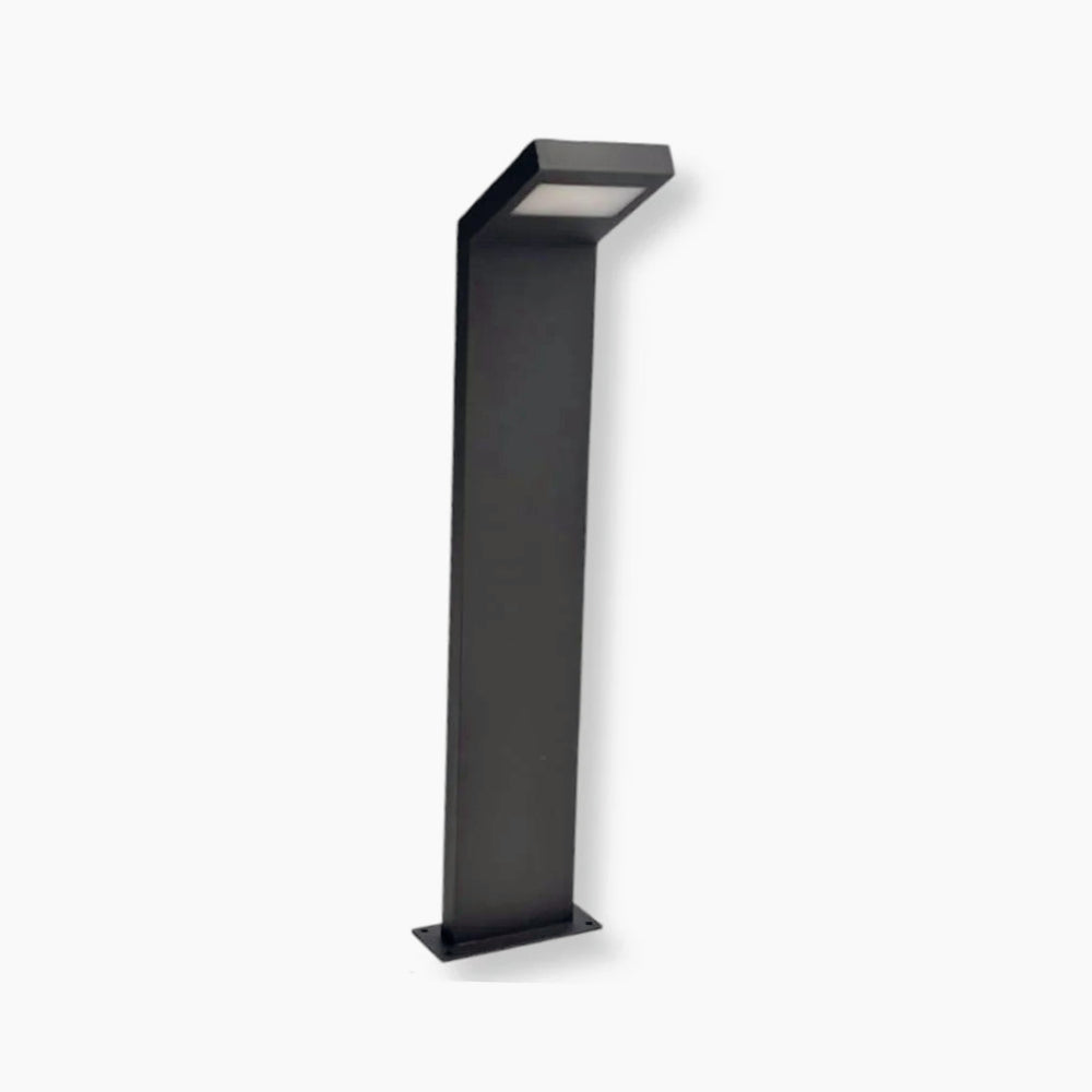 Lampione giardino/parete nero – LED 10W 4000K IP54 - ambraled