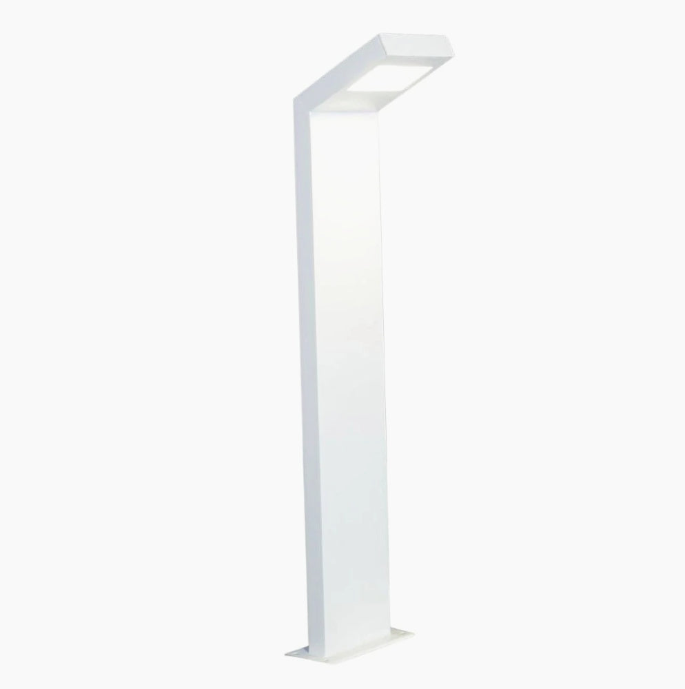 Lampione giardino/parete bianco – LED 10W 4000K IP54 - ambraled
