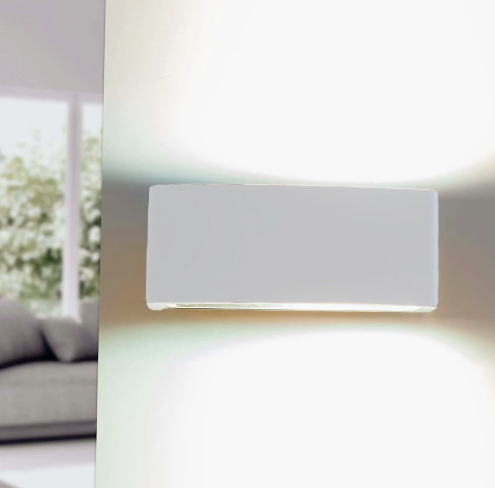 Applique parete esterna – Lampada da muro E27, doppia emissione luce, protezione IP65 - ambraled