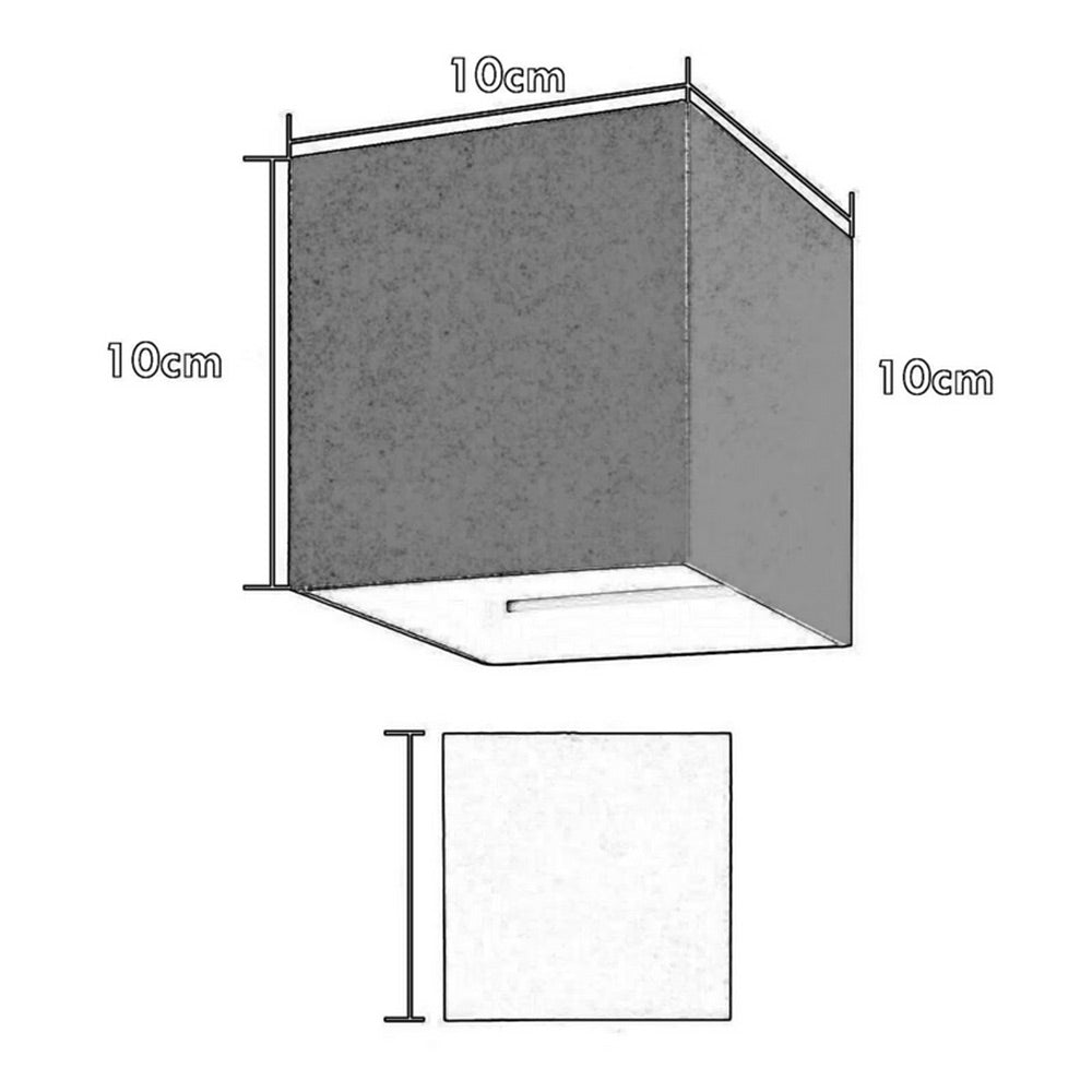 Applique da parete LED COB 12 watt bianco doppia emissione luce IP55 - ambraled