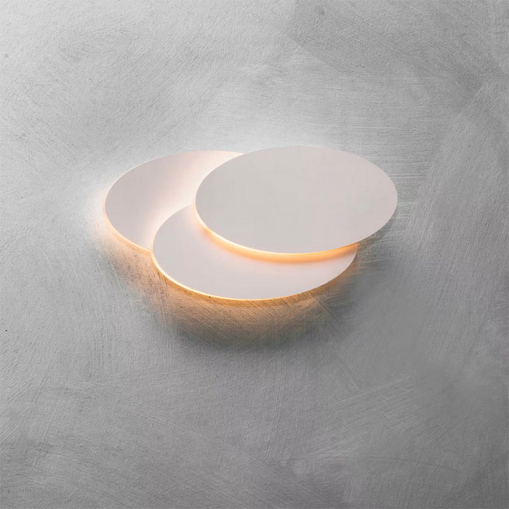 Applique LED a 3 ovali 12W bianca – Luce 6500K, 3000K, 4000K per pareti - ambraled
