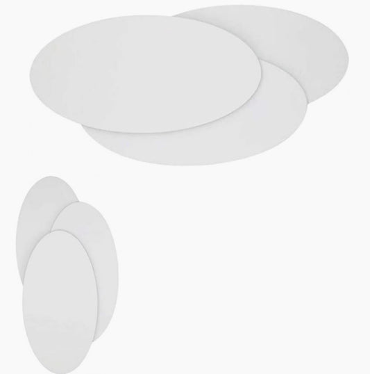 Applique LED a 3 ovali 12W bianca – Luce 6500K, 3000K, 4000K per pareti - ambraled