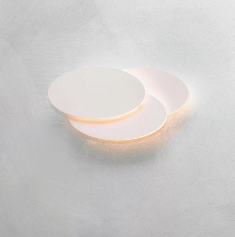 Applique LED a 3 ovali 12W bianca – Luce 6500K, 3000K, 4000K per pareti - ambraled