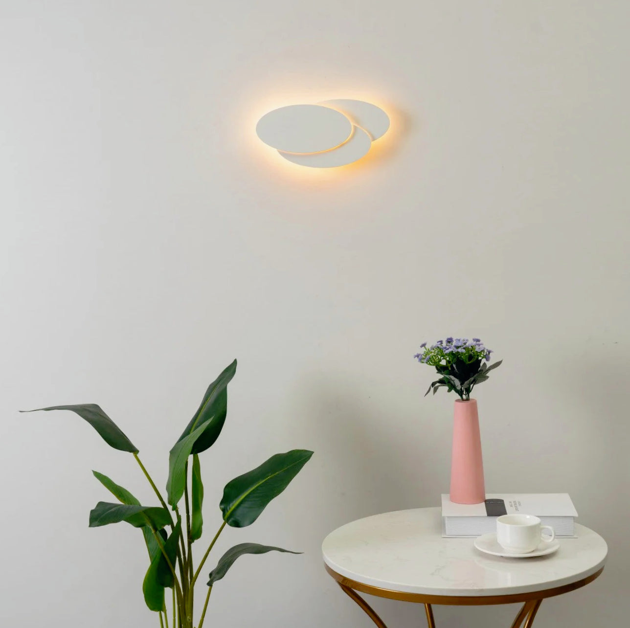 Applique LED a 3 ovali 12W bianca – Luce 6500K, 3000K, 4000K per pareti - ambraled