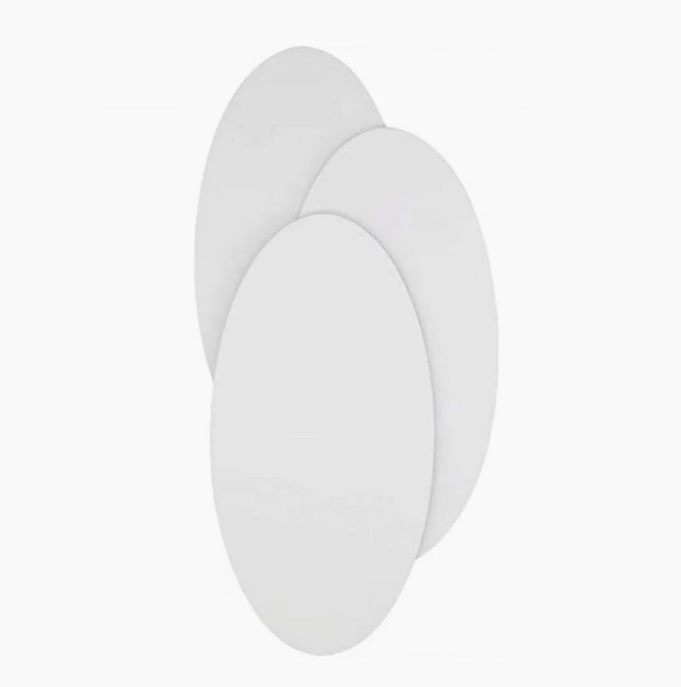 Applique LED a 3 ovali 12W bianca – Luce 6500K, 3000K, 4000K per pareti - ambraled