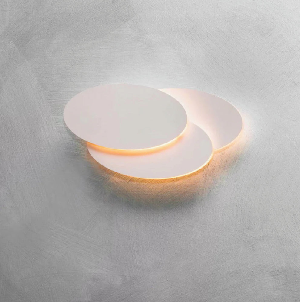Applique LED a 3 ovali 12W bianca – Luce 6500K, 3000K, 4000K per pareti - ambraled