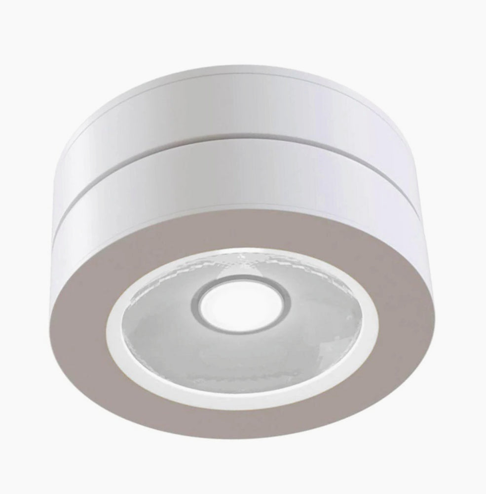 Applique orientabile 1 LED COB 7W – Luce per parete e soffitto, colore bianco - ambraled
