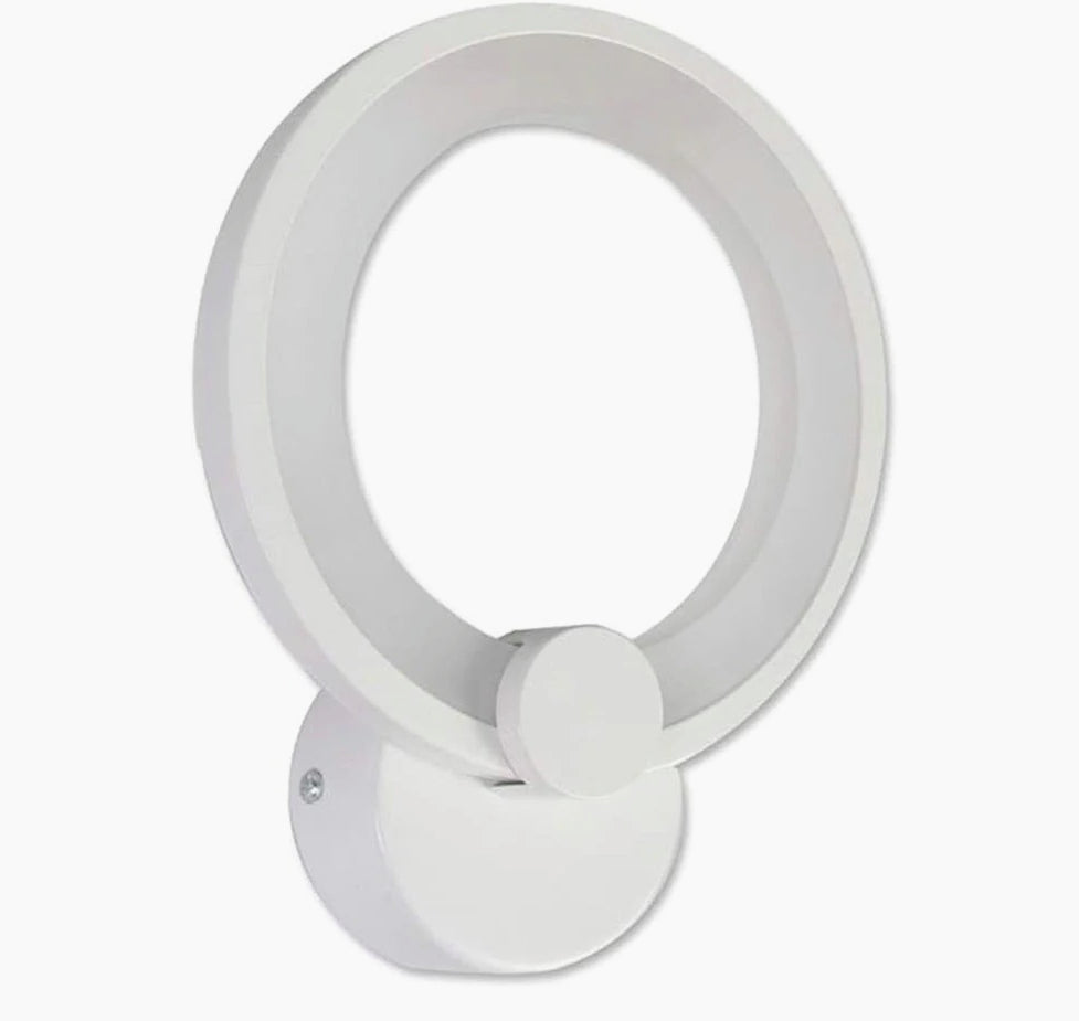 Applique LED circolare 10W – Luce naturale 4000K e calda 3000K - ambraled